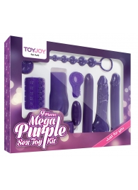 Эротический набор Toy Joy Mega Purple - Toy Joy - купить с доставкой в Таганроге
