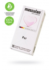 Супертонкие презервативы Masculan Pur - 10 шт. - Masculan - купить с доставкой в Таганроге