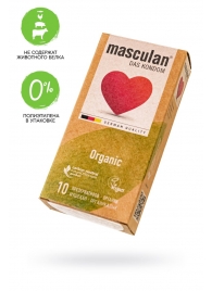 Экологически чистые презервативы Masculan Organic - 10 шт. - Masculan - купить с доставкой в Таганроге