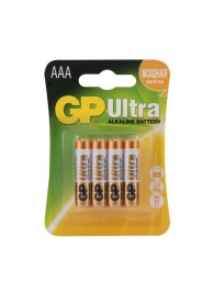 Батарейки алкалиновые GP Ultra Alkaline 24А AАA/LR03 - 4 шт. - Элементы питания - купить с доставкой в Таганроге