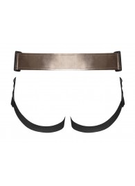 Бронзовый пояс для насадок Curious Harness - Strap-on-me - купить с доставкой в Таганроге