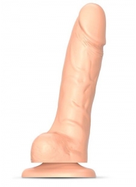 Телесный фаллоимитатор Strap-On-Me Sliding Skin Realistic Dildo size M - Strap-on-me купить с доставкой в интернет-магазине Orgasmix в Таганроге Телесный фаллоимитатор Strap-On-Me Sliding Skin Realistic Dildo size M - Strap-on-me