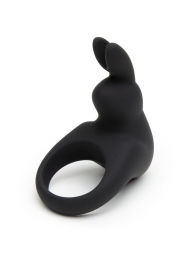 Черное эрекционное виброкольцо Happy Rabbit Rechargeable Rabbit Cock Ring - Happy Rabbit - в Таганроге купить с доставкой