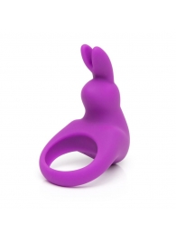 Фиолетовое эрекционное виброкольцо Happy Rabbit Rechargeable Rabbit Cock Ring - Happy Rabbit - в Таганроге купить с доставкой