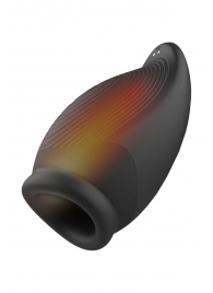 Мастурбатор с вибрацией и функцией нагрева Squeezable Stroker - Dream Toys - в Таганроге купить с доставкой