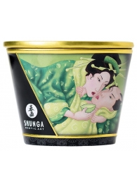 Массажная свеча Exotic Green Tea с ароматом зелёного чая - 170 мл. - Shunga - купить с доставкой в Таганроге