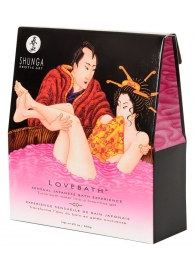 Соль для ванны Lovebath Dragon Fruit, превращающая воду в гель - 650 гр. - Shunga - купить с доставкой в Таганроге