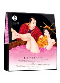 Соль для ванны Lovebath Dragon Fruit, превращающая воду в гель - 650 гр. - Shunga - купить с доставкой в Таганроге