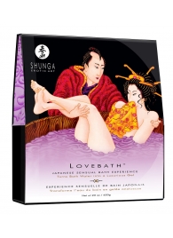 Соль для ванны Lovebath Sensual lotus, превращающая воду в гель - 650 гр. - Shunga - купить с доставкой в Таганроге