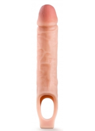 Телесная насадка на пенис 10 Inch Cock Sheath Extender - 25 см. - Blush Novelties - в Таганроге купить с доставкой