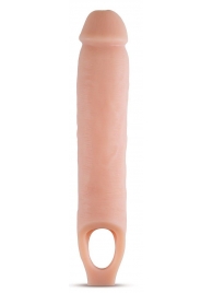 Телесная насадка на пенис 11.5 Inch Cock Sheath Penis Extender - 29,2 см. - Blush Novelties - в Таганроге купить с доставкой