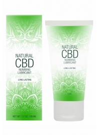 Лубрикант с пролонгирующим эффектом Natural CBD Numbing Lubricant - 50 мл. - Shots Media BV - купить с доставкой в Таганроге