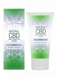 Крем для мастурбации для мужчин Natural CBD Masturbation Cream For Him - 50 мл. - Shots Media BV - купить с доставкой в Таганроге