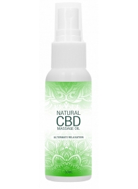 Массажное масло Natural CBD Massage Oil - 50 мл. - Shots Media BV - купить с доставкой в Таганроге