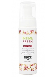 Органическая интимная очищающая пенка Intime Fresh - 150 мл. - Exsens - купить с доставкой в Таганроге