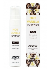 Возбуждающий гель Hot Vanilla Espresso Arousal Gel - 15 мл. - Exsens - купить с доставкой в Таганроге