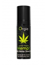 Возбуждающий интимный гель для пар ORGIE Hemp Intense Orgasm - 15 мл. - ORGIE - купить с доставкой в Таганроге Возбуждающий интимный гель для пар ORGIE Hemp Intense Orgasm - 15 мл. - ORGIE - купить с доставкой в Таганроге