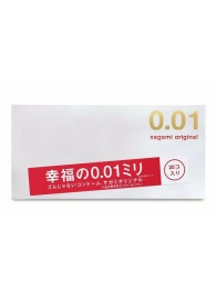 Ультратонкие презервативы Sagami Original 0.01 - 20 шт. - Sagami - купить с доставкой в Таганроге