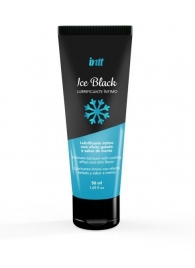 Лубрикант на водной основе Ice Black с ледяным эффектом - 50 мл. - INTT - купить с доставкой в Таганроге