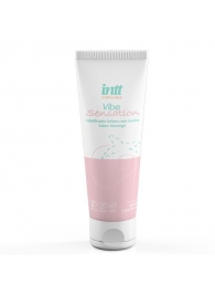 Лубрикант на водной основе Vibe Sensation с клубничным вкусом и легким вибрирующим эффектом - 50 гр. - INTT - купить с доставкой в Таганроге Лубрикант на водной основе Vibe Sensation с клубничным вкусом и легким вибрирующим эффектом - 50 гр. - INTT - купить с доставкой в Таганроге