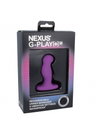 Фиолетовая вибровтулка Nexus G-Play+ M - Nexus Range - в Таганроге купить с доставкой