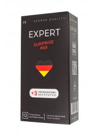 Презервативы EXPERT Surprise Mix - 12 шт.(+3 в подарок) - Expert - купить с доставкой в Таганроге