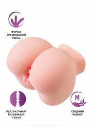 Реалистичный мастурбатор Giovanna - ToyFa - в Таганроге купить с доставкой