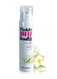 Массажная хрустящая пенка Tickle My Body Monoi с ароматом моной - 150 мл. - Love to Love - купить с доставкой в Таганроге