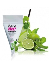 Съедобное согревающее массажное масло Love Me Tender Mojito с ароматом мохито - 10 мл. - Love to Love - купить с доставкой в Таганроге