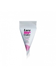 Съедобное согревающее массажное масло Love Me Tender Cotton Candy с ароматом сладкой ваты - 10 мл. - Love to Love - купить с доставкой в Таганроге