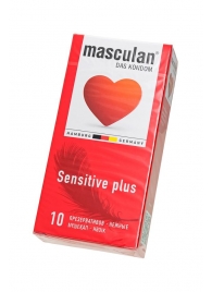 Презервативы Masculan Sensitive plus - 10 шт. - Masculan - купить с доставкой в Таганроге