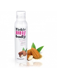 Массажная хрустящая пенка Tickle My Body Sweet Almonds с ароматом миндаля - 150 мл. - Love to Love - купить с доставкой в Таганроге