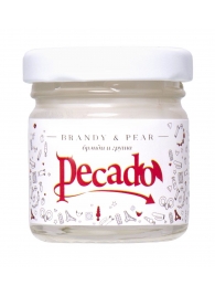 Массажная свеча Brandy   Pear - 35 мл. - Pecado - купить с доставкой в Таганроге