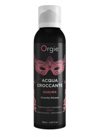 Хрустящая пенка для массажа Orgie Acqua Croccante Sakura с ароматом сакуры - 150 мл. - ORGIE - купить с доставкой в Таганроге