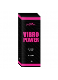 Жидкий вибратор Vibro Power со вкусом тутти-фрутти - 15 гр. - HotFlowers - купить с доставкой в Таганроге