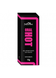 Гель для оральных ласк Oral Hot с согревающим эффектом - 15 гр. - HotFlowers - купить с доставкой в Таганроге