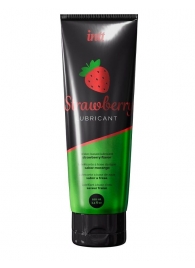 Смазка на водной основе с ароматом клубники Strawberry Lubricant - 100 мл. - INTT - купить с доставкой в Таганроге