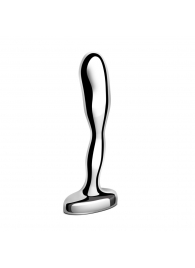 Стальной стимулятор простаты Stainless Steel Prostate Plug - 11,5 см. - b-Vibe - в Таганроге купить с доставкой