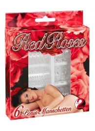 Набор из 6 насадок с шипиками Red Roses - Orion - в Таганроге купить с доставкой
