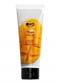 Лубрикант на водной основе OYO Aroma Gel Mango с ароматом манго - 75 мл. - OYO - купить с доставкой в Таганроге