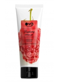 Лубрикант на водной основе OYO Aroma Gel Raspberry с ароматом малины - 75 мл. - OYO - купить с доставкой в Таганроге