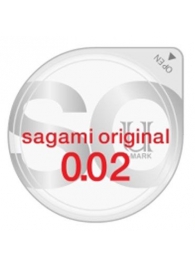 Ультратонкий презерватив Sagami Original - 1 шт. - Sagami - купить с доставкой в Таганроге