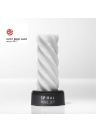 Белый 3D мастурбатор SPIRAL - Tenga - в Таганроге купить с доставкой