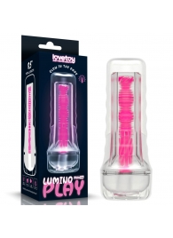 Светящийся в темноте мастурбатор 8.5 Lumino Play Masturbator - Lovetoy - в Таганроге купить с доставкой