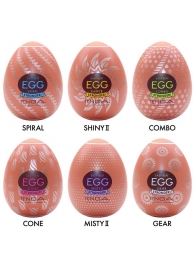 Набор из 6 мастурбаторов-яиц Tenga Egg Variety Pack V - Tenga - в Таганроге купить с доставкой