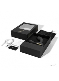 Чёрный перезаряжаемый стимулятор простаты Bruno Black - Lelo - в Таганроге купить с доставкой