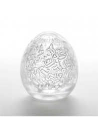 Мастурбатор-яйцо Keith Haring EGG PARTY - Tenga - в Таганроге купить с доставкой