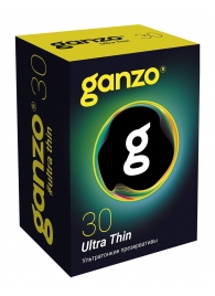 Супертонкие презервативы Ganzo Ultra thin - 30 шт. - Ganzo - купить с доставкой в Таганроге