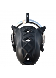 Черный замок верности Extreme Silicone Cock Blocker - Pipedream - купить с доставкой в Таганроге