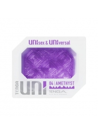 Фиолетовый мастурбатор-стимулятор Tenga Uni Amethyst - Tenga - в Таганроге купить с доставкой